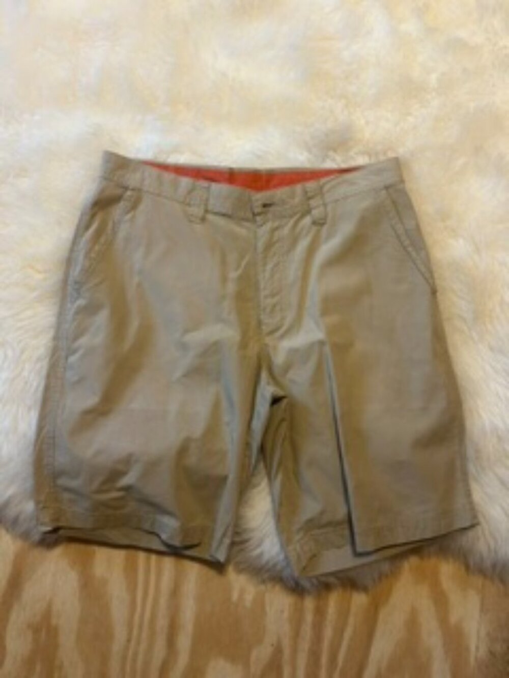 Columbia Sportswear khaki shorts, size 32W, 10L